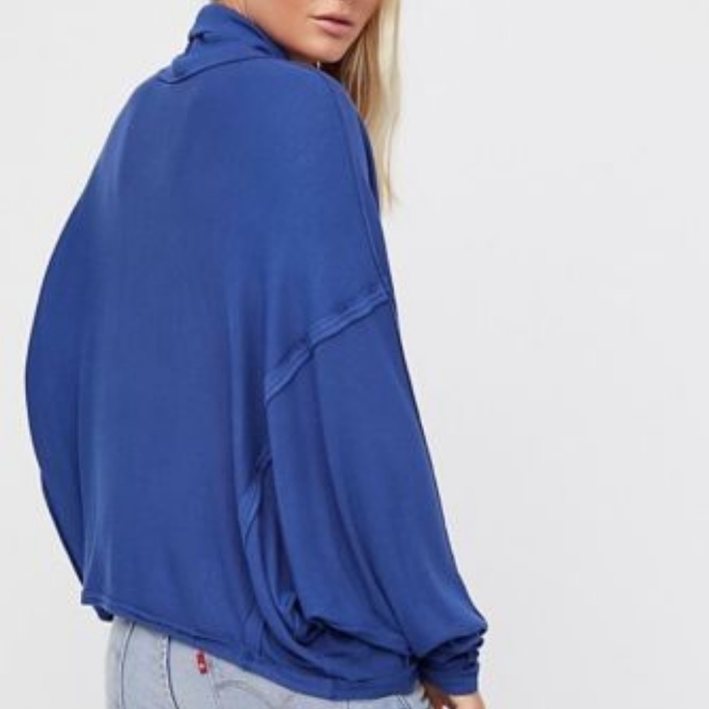 Alameda Pullover Dolman Sleeve Turtleneck Top - Picture 2 of 5